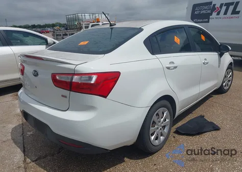 2013 Kia Rio Lx z USA, uszkodzony, nr VIN KNADM4A36D6148689